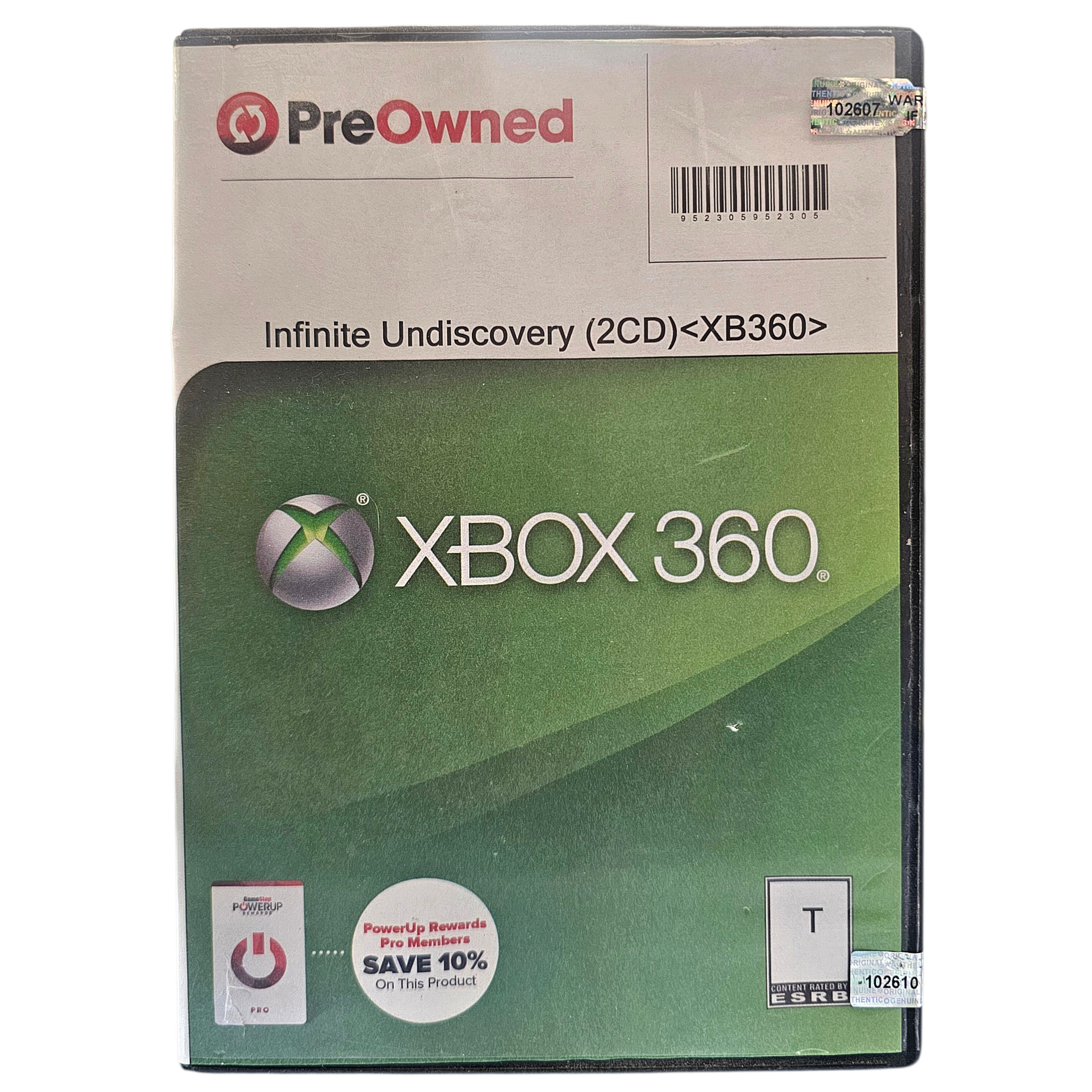 XBOX 360 Infinite Undiscovery (2CD)Video Game (Copy)