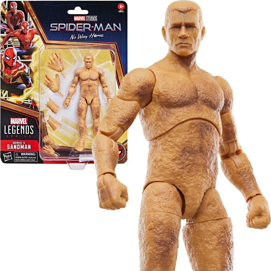 Hasbro Marvel Legends Series Spider-Man No Way Home Marvel's Sandman Action Figure
