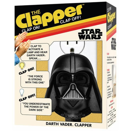 The Clapper Star Wars Darth Vader Heritage Style Packaging