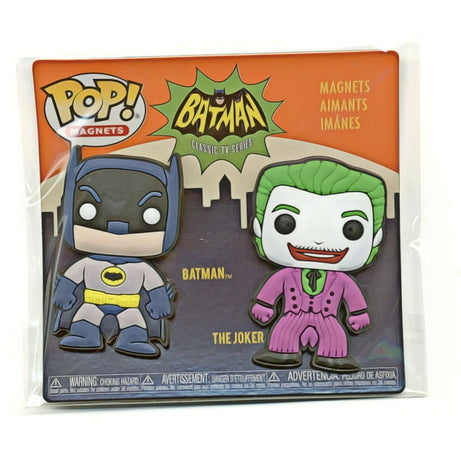 Funko Pop! Magnets DC Batman Classic TV Series Batman & Joker Magnet 2-Pack