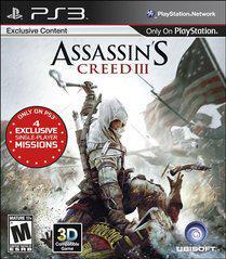 PS3 Assassin’s Creed III Video Game