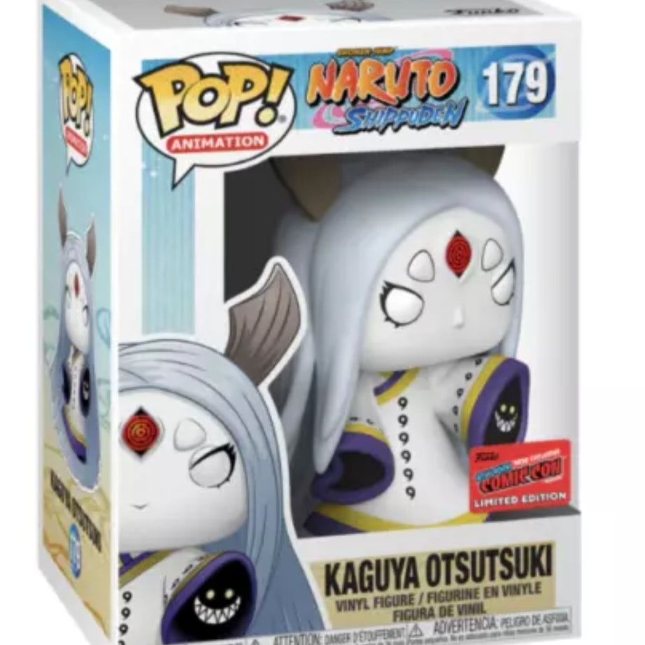 Funko Pop! Animation Naruto Sippuden Kaguya Otsutsuki #179 NYCC 2020 Exclusive Convention Sticker