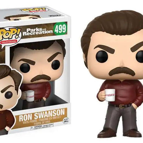 Funko Pop! Television Parks and Recreation Ron Swanson #499