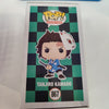 DMG SIGNED Funko Pop Demon Slayer Tanjiro Kamado #867 Hot Topic Exclusive ZACH AGUILAR JSA