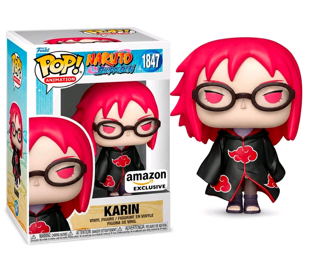 Funko Pop! Animation Naruto Shippuden Karin #1847 Amazon Exclusive
