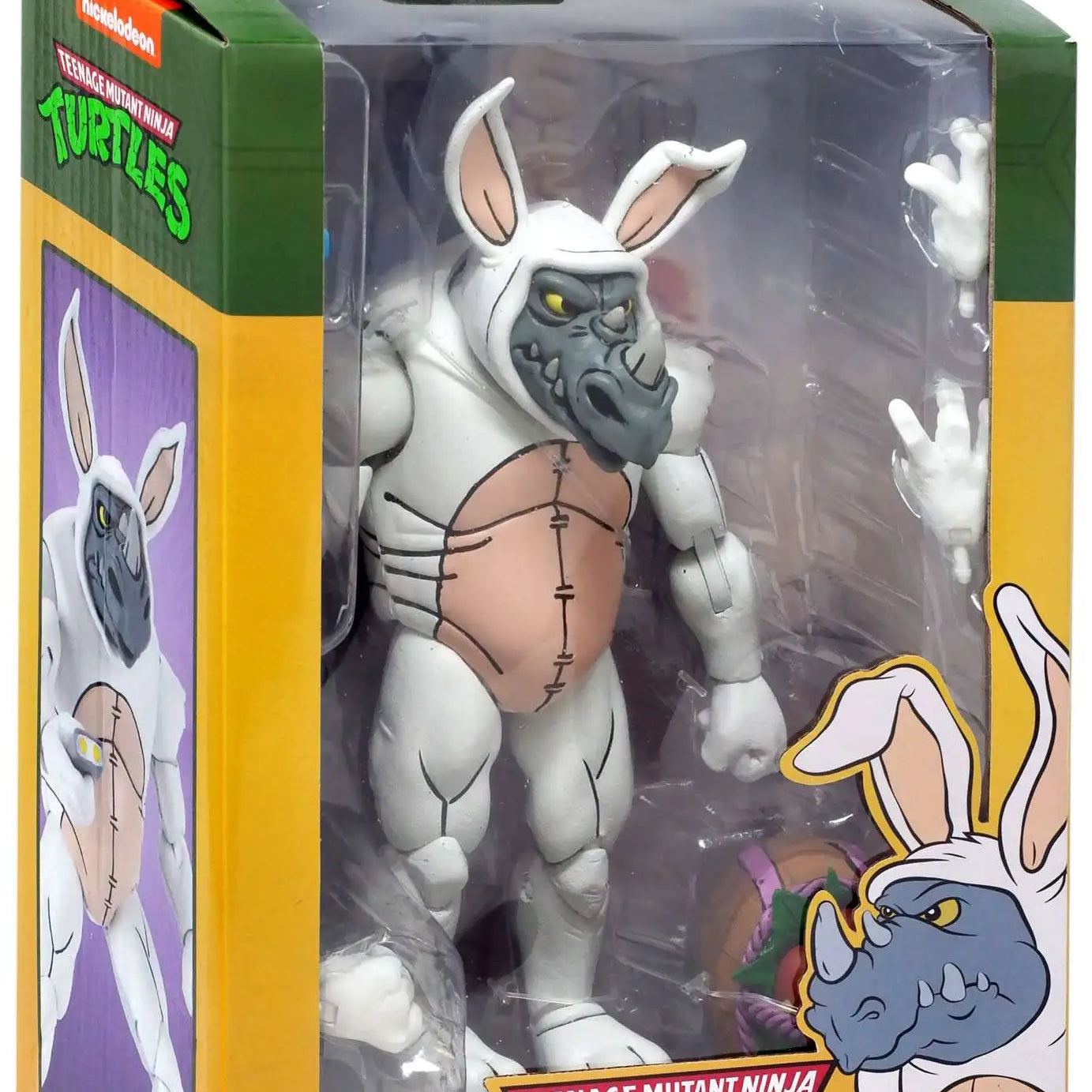 Neca Nickelodeon Teenage Mutant Ninja Turtles Rocksteady (Bunny Suit) Action Figure