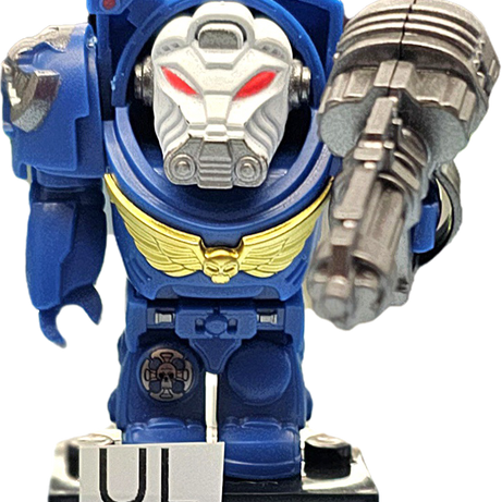 Warhammer UltraMarine #4 Mini Block Figure