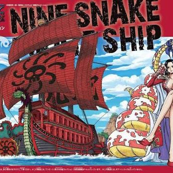 Bandai One Piece Grand Ship Collection Nine Snake Ship Model Kit