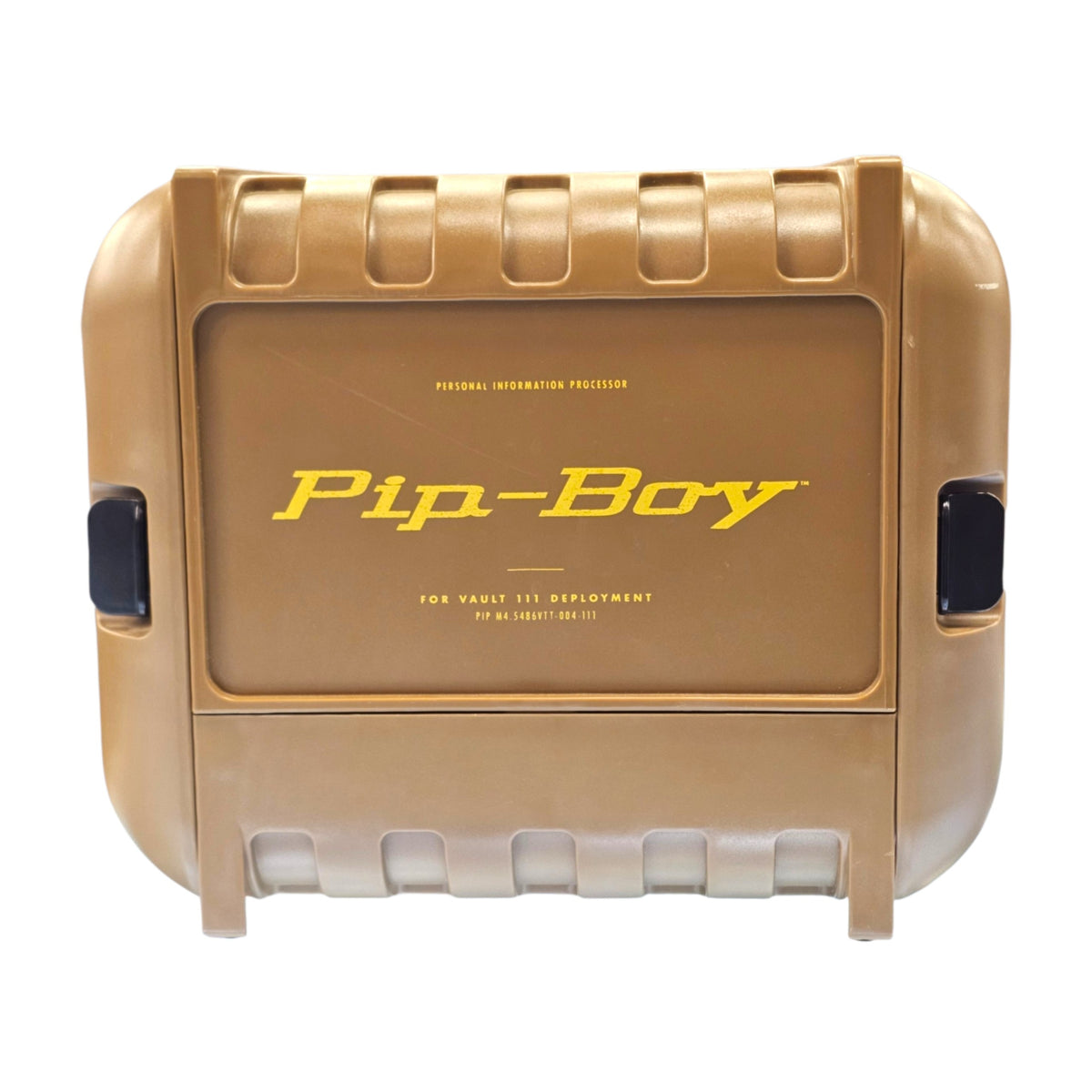 Loose Bethesda Fallout 4 Vault-Tec Capsule Case Pip Boy Replica & Stand Collector's Set (No Game Included)