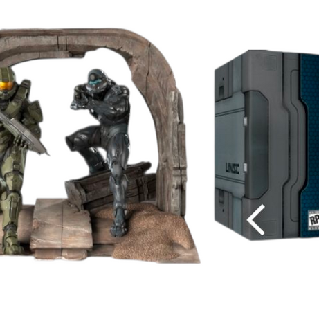 Master Chief and Spartan Jameson Locke Statues From Halo 5: Guardians Limited Collector's Edition