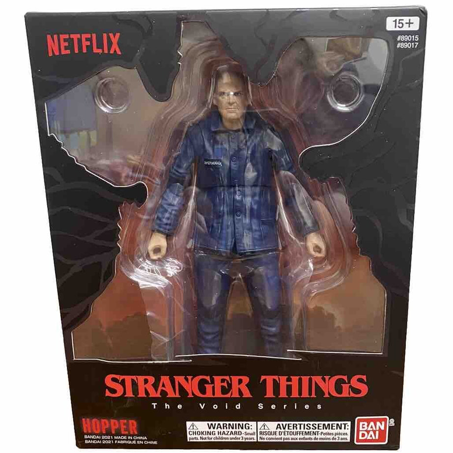 Bandai Netflix Stranger Things Season 2 The Void Series Hopper 6 Inch Action Figure