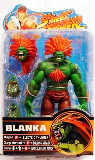 SOTA Toys Street Fighter Round 2 Blanka Action Figure (2005)