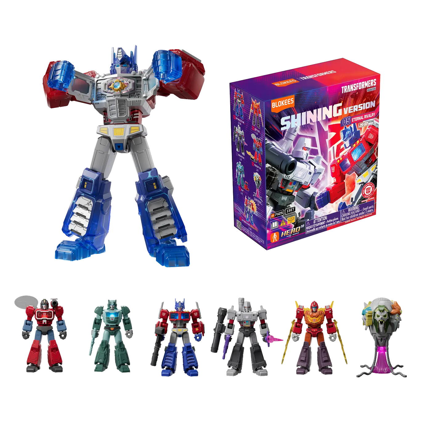 Blokees Transformers Shining Version Eternal Rivaly 05 Model Kit Action Figure
