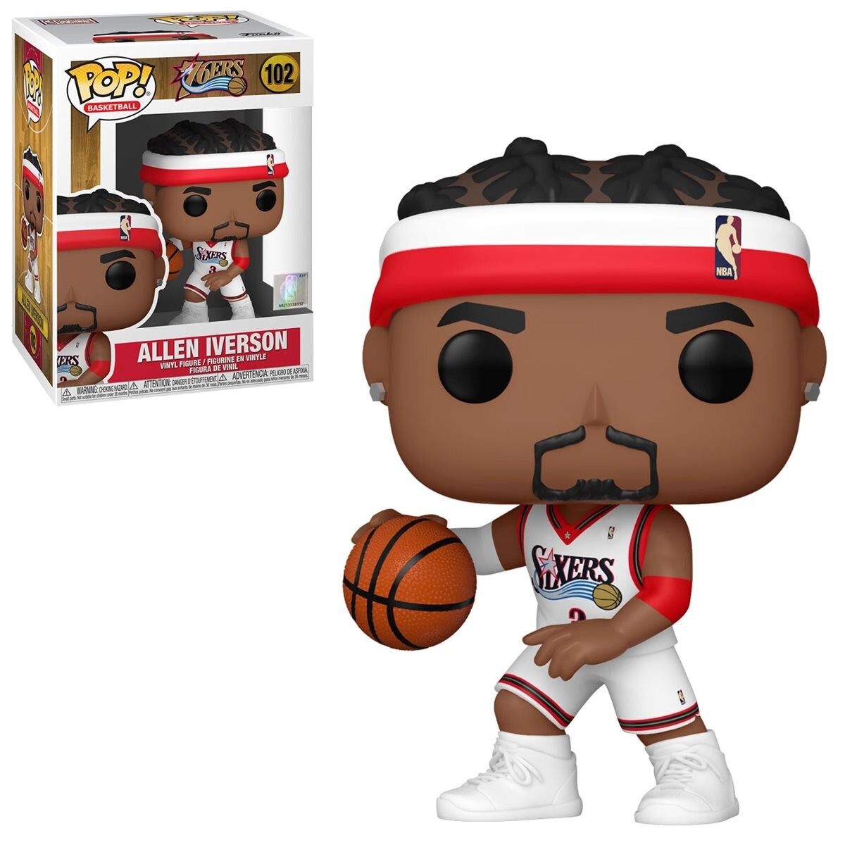 Funko Pop! Basketball Philadelphia 76ers Allen Iverson #102