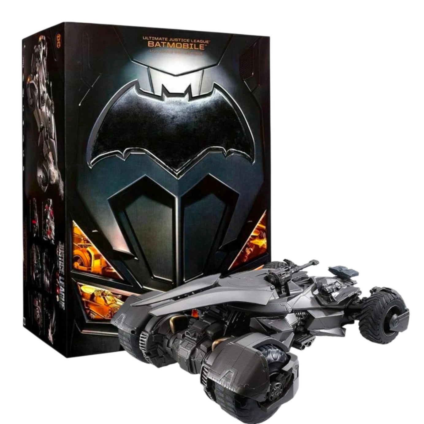 Mattel DC Ultimate Justice League Batmobile RC Vehicle and Figure (Model FKM40) (2017)
