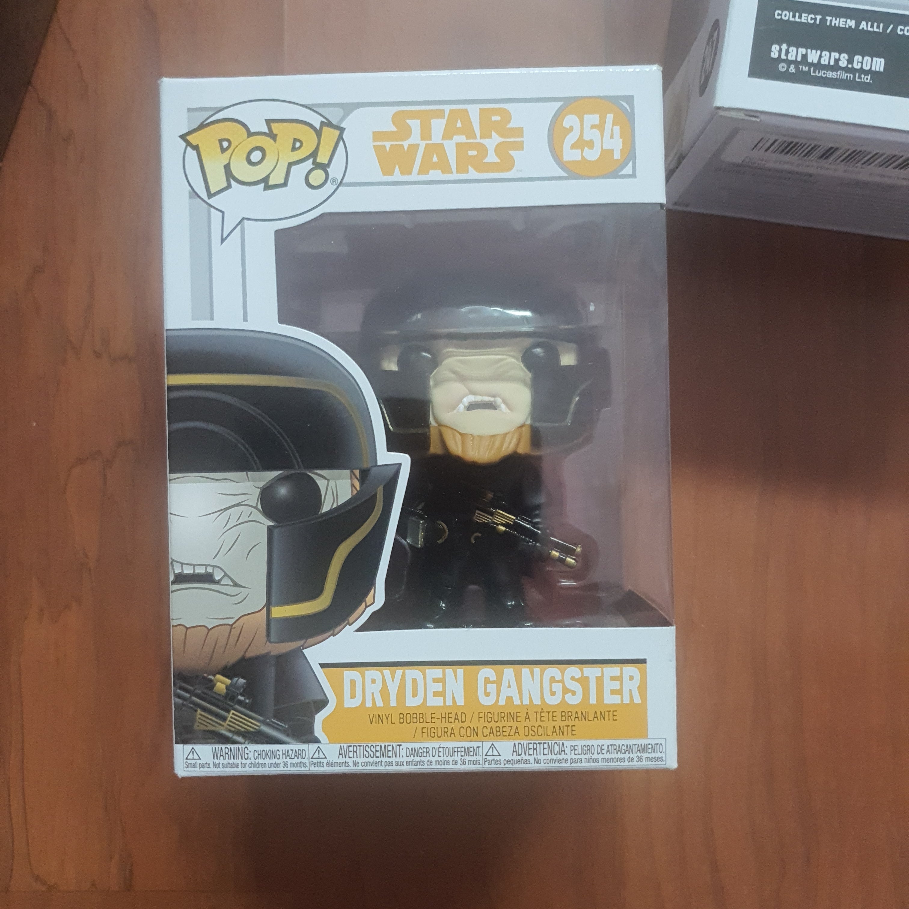 Funko Pop! Star Wars Dryden Gangster #254 Target Exclusive No Sticker