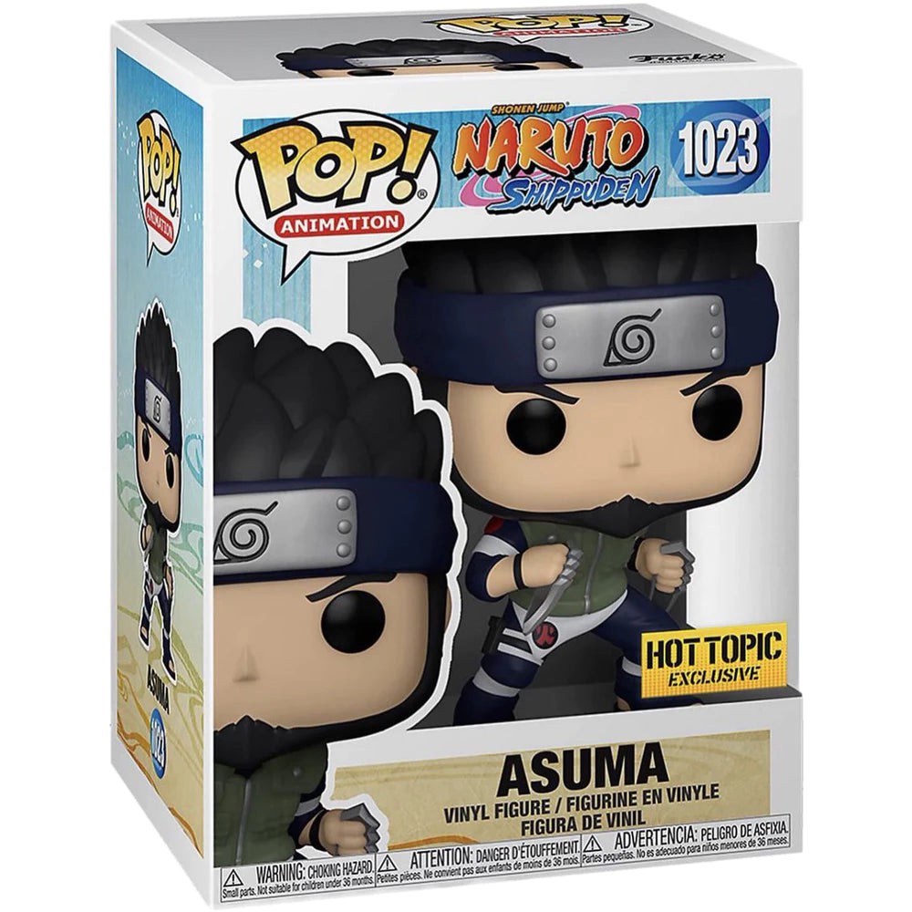 Funko POP! Animation Naruto Shippuden Asuma #1023 Hot Topic Exclusive