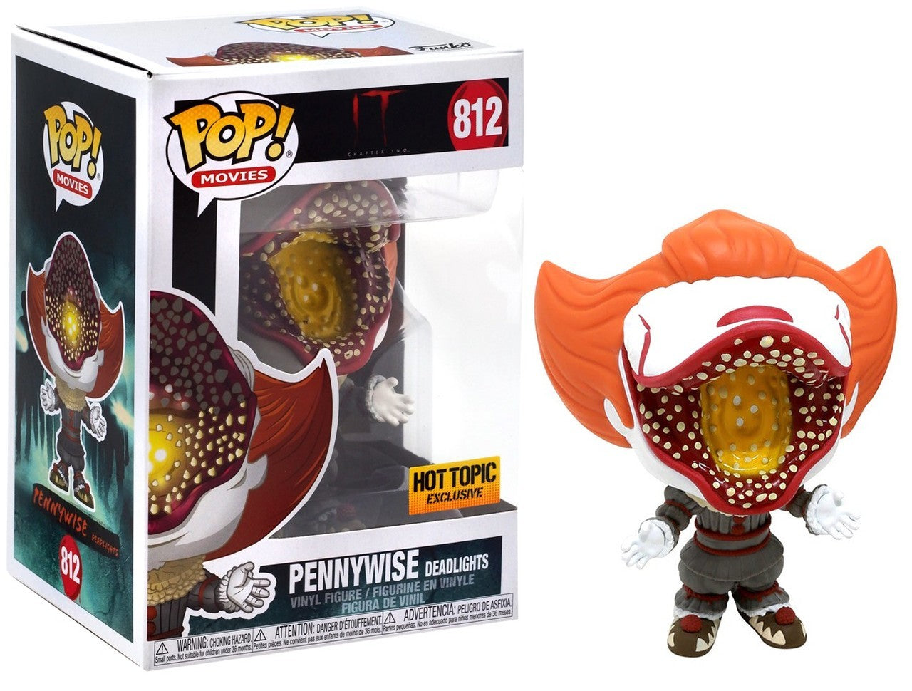 Funko Pop! Movies IT Chapter 2 Pennywise Deadlights #812 Hot Topic Exclusive