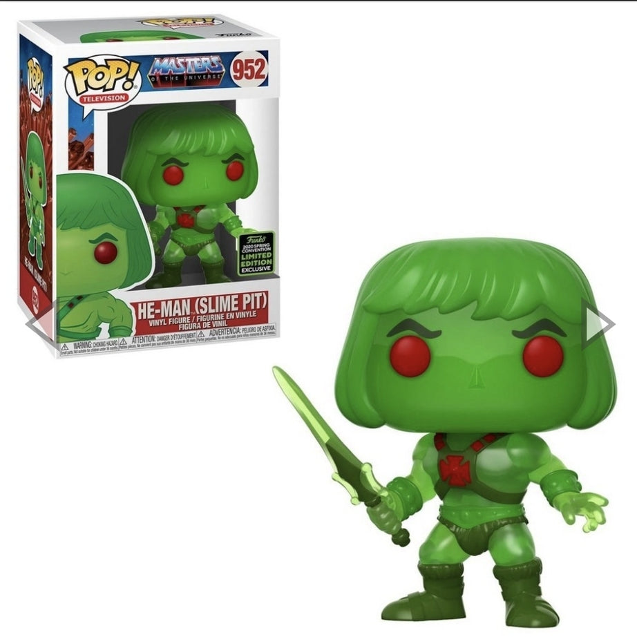 Funko Pop! Television Slime Pit He-Man Emerald City Comic Con ECCC Exclusive (Shared Sticker)