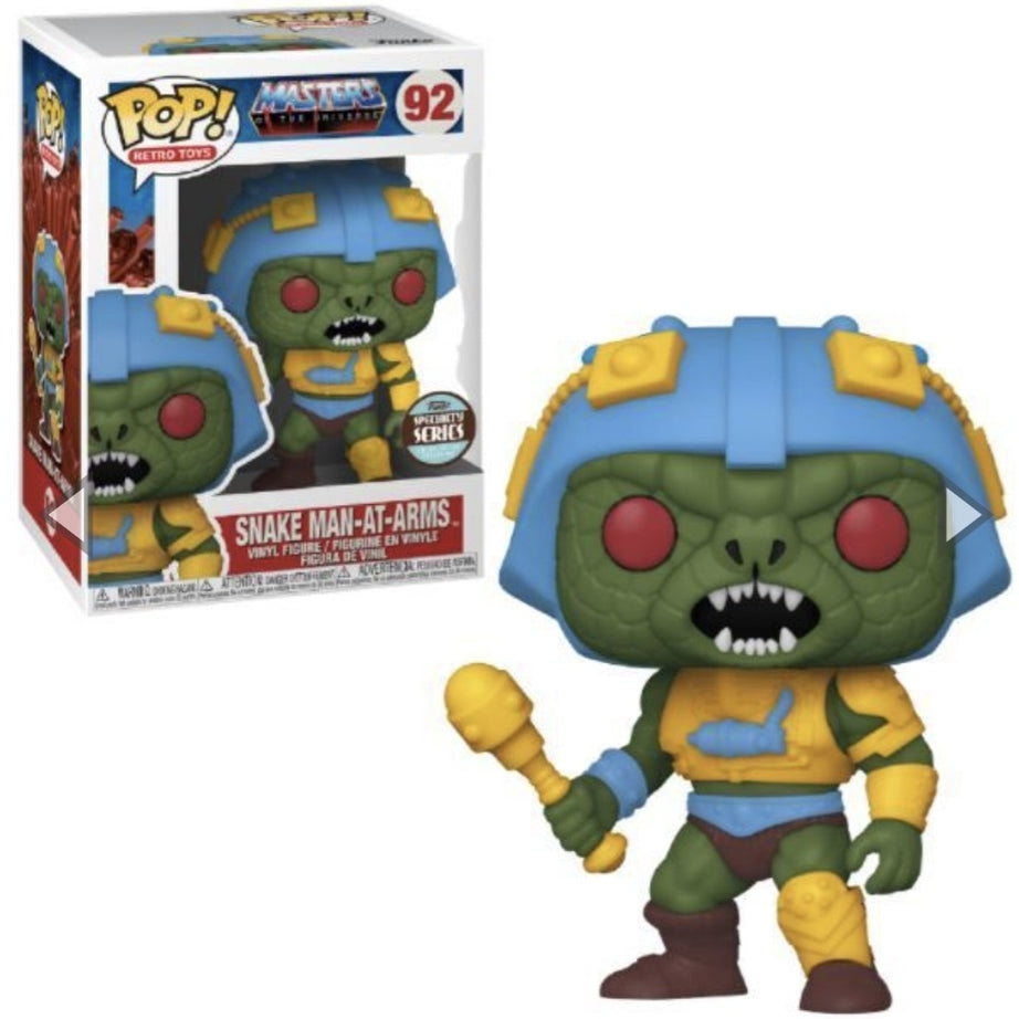 Funko Pop! Television Masters of the Universe Snake Man-At-Arms #92
