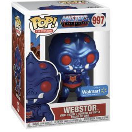 Funko Pop! Television Masters of the Universe Webstor Walmart Exclusive Metallic #997