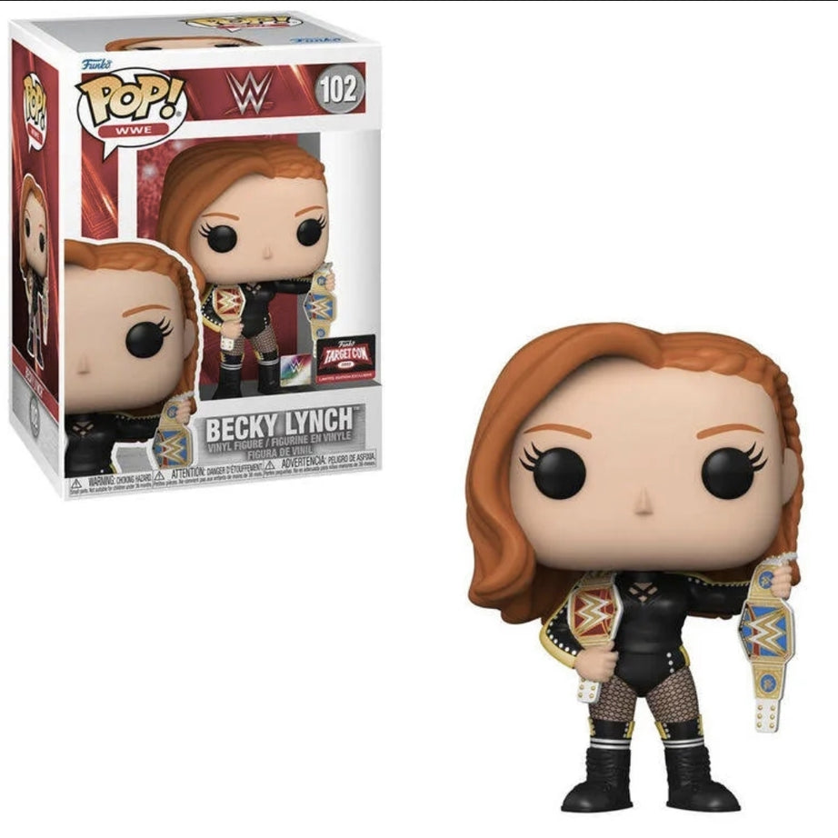 Funko Pop! WWE Targetcon Exclusive Becky Lynch #102