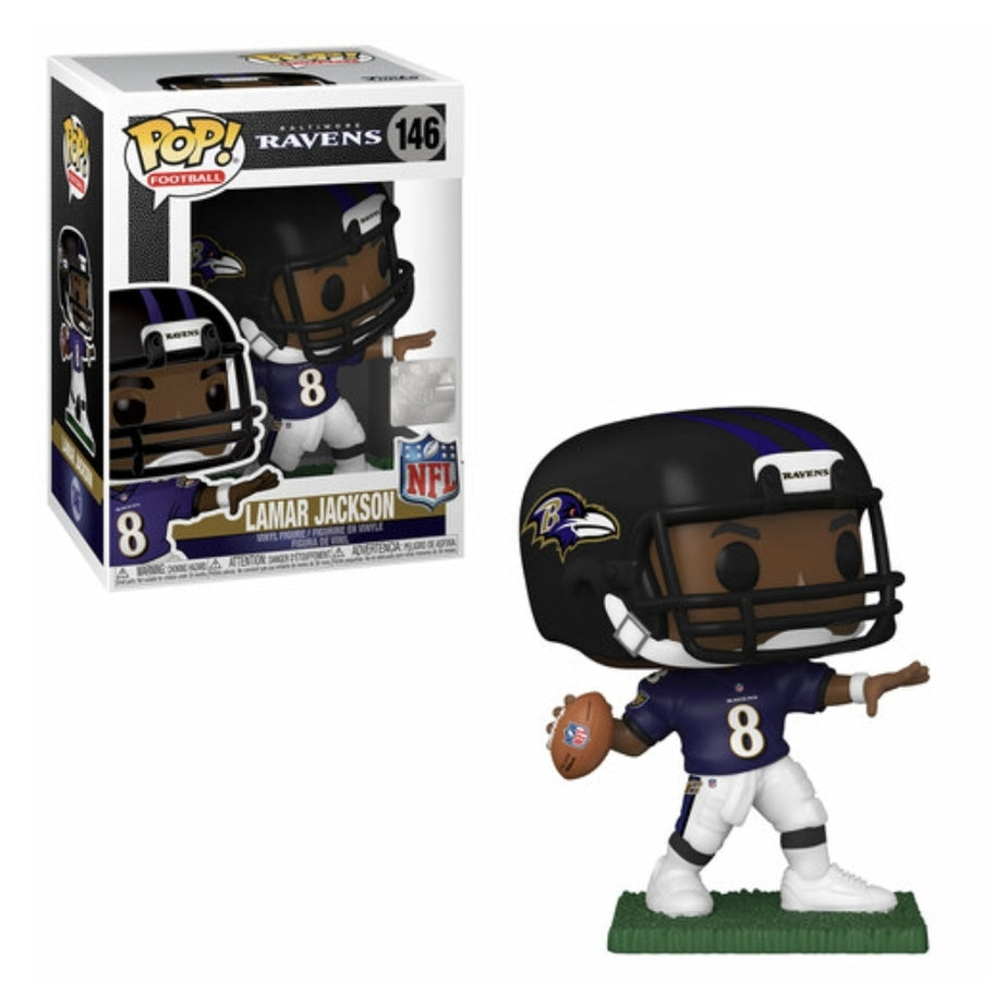 Funko Pop! Football Baltimore Ravens Lamar Jackson #146