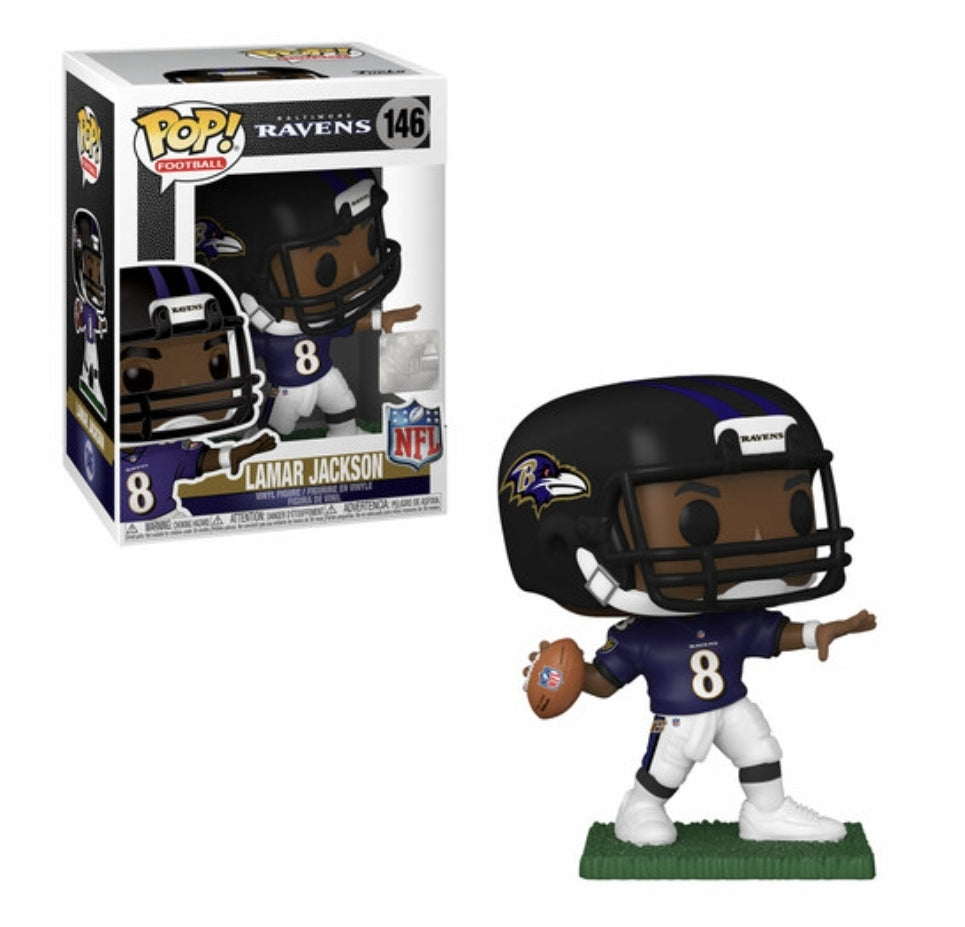 Funko Pop! Football Baltimore Ravens Lamar Jackson #146