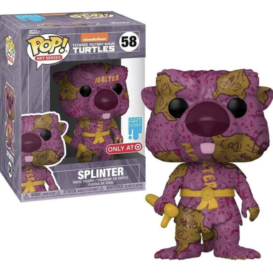 Funko Pop! Art Series Teenage Mutant Ninja Turtles Target Exclusive Splinter #58
