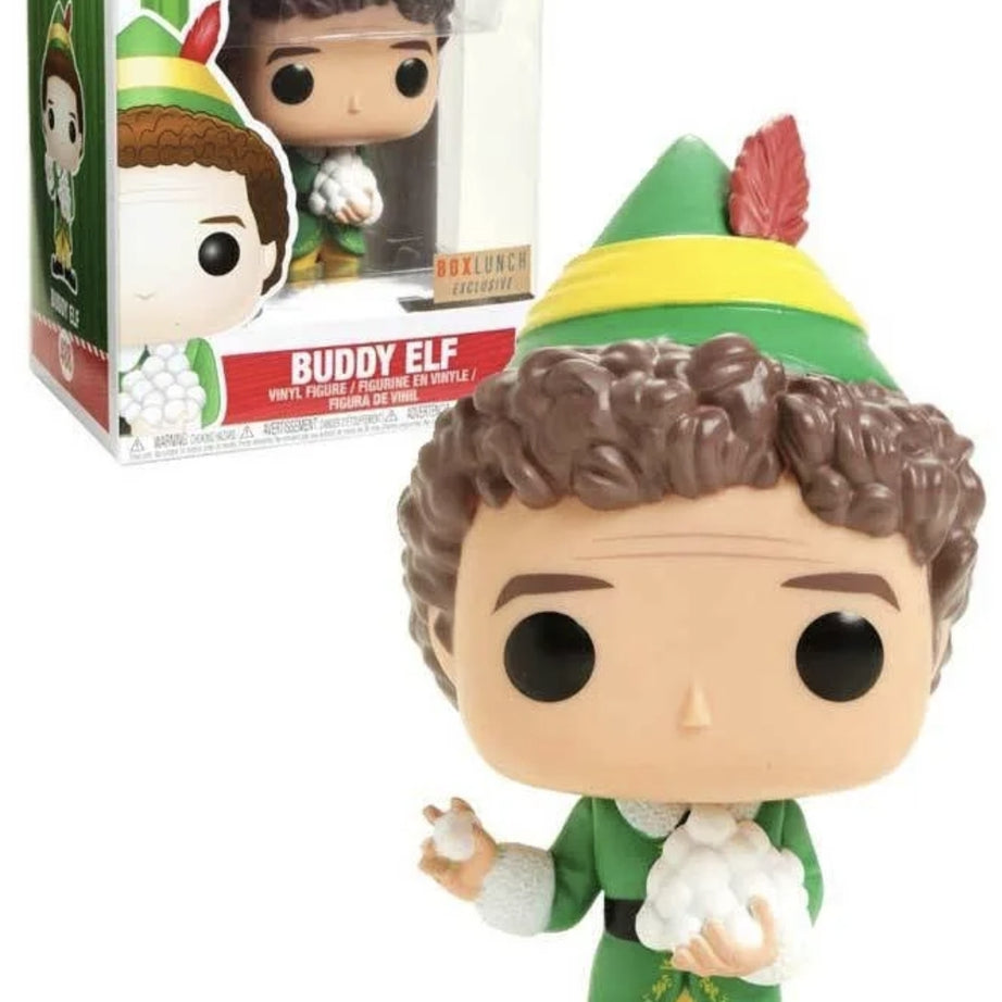 Funko Pop! Movies Elf Box Lunch Exclusive Buddy Elf with snowballs #488