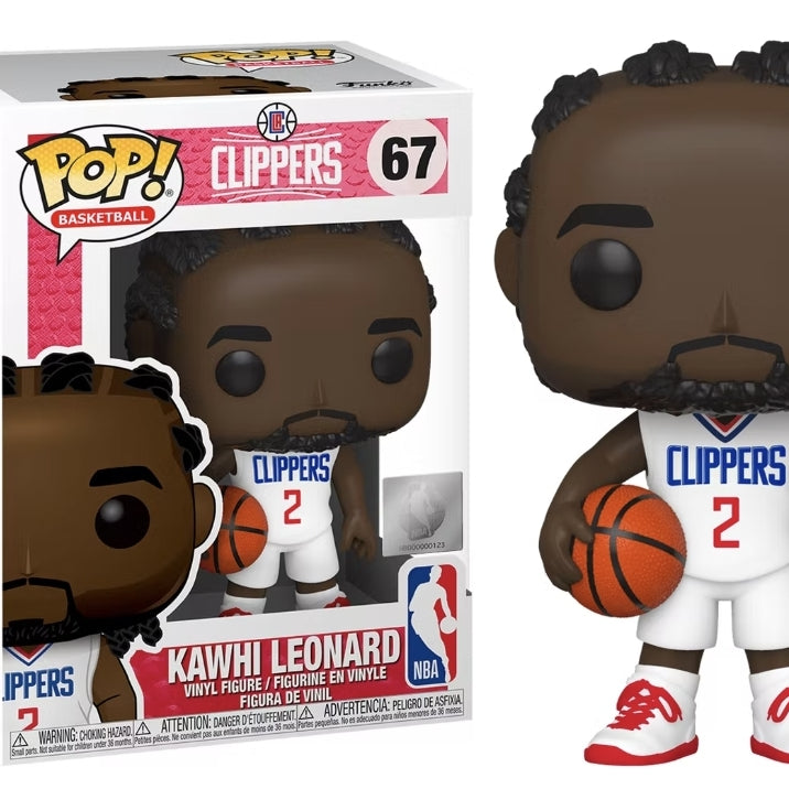 Funko Pop! Basketball Los Angeles Clippers Kawhi Leonard #67