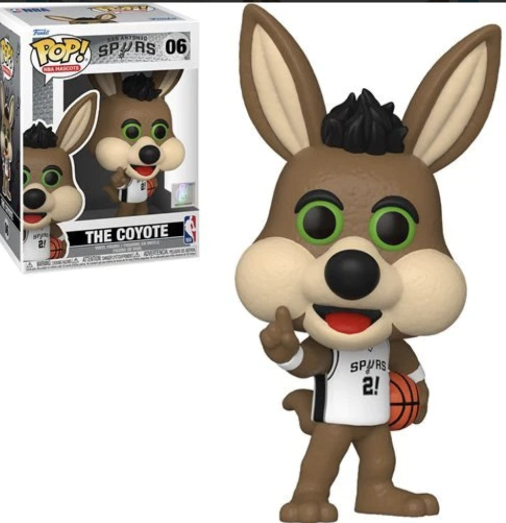 Funko Pop! NBA Mascots San Antonio Spurs The Coyote #06