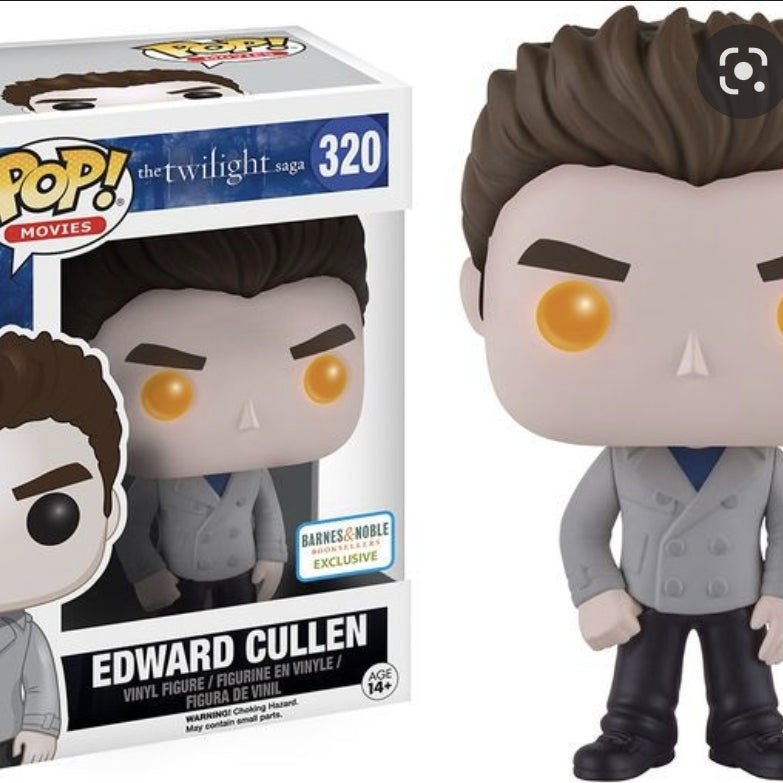 Funko Pop! Movies Twilight Saga Edward Cullen #320 Barnes & Noble Exclusive