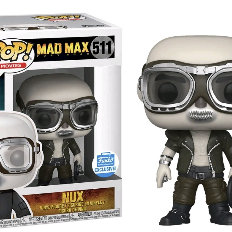 Funko Pop! Movies Mad Max Fury Road Nux #511 Funko Shop Exclusive