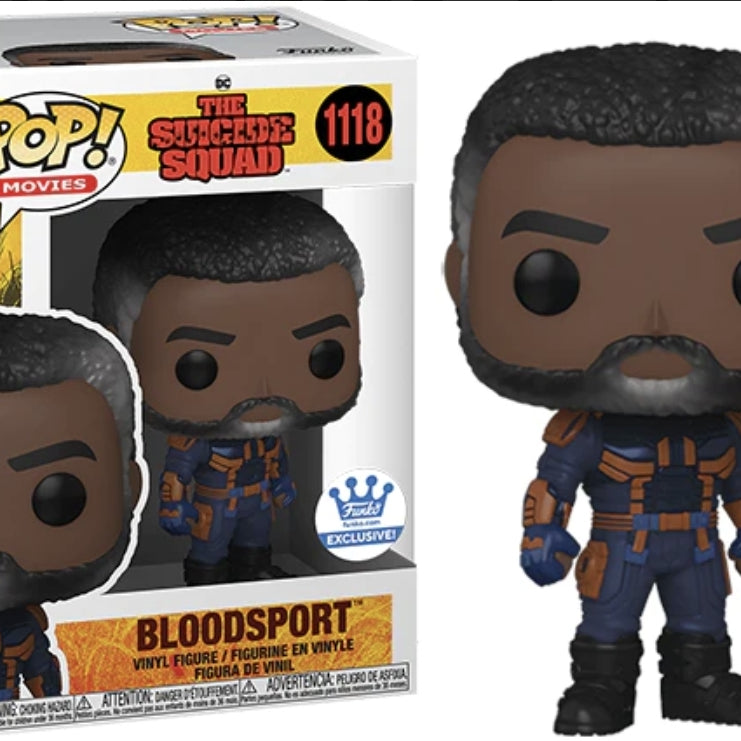 Funko Pop! Movies The Suicide Squad Bloodsport #1118 Funko Shop Exclusive