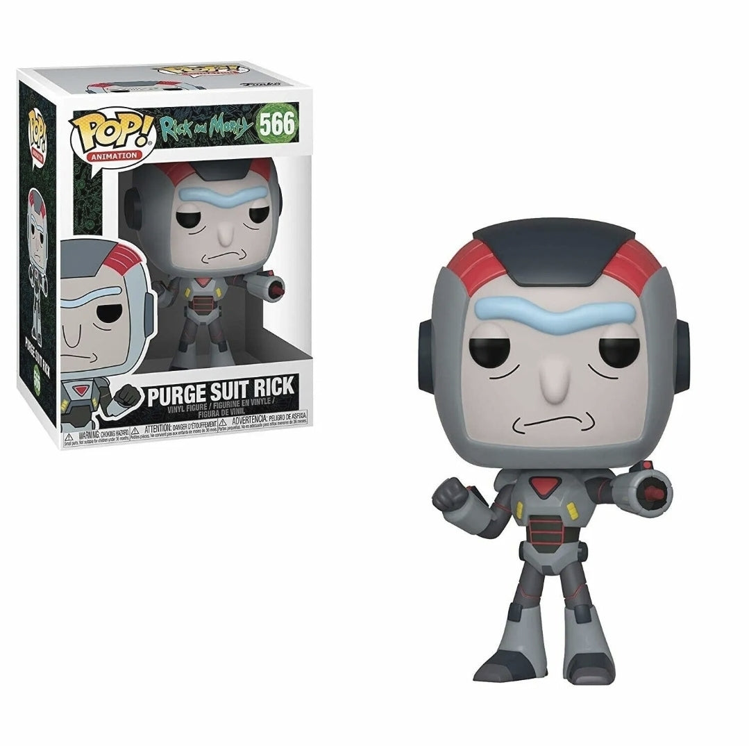 Funko Pop! Animation Rick and Morty Purge Suit Rick #566