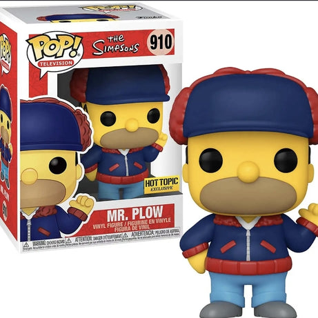 Funko Pop! Television The Simpsons Mr. Plow #910 Hot Topic Exclusive
