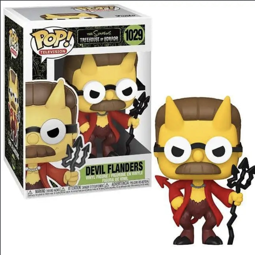 Funko Pop! Television The Simpsons Treehouse of Horror Devil Flanders #1029