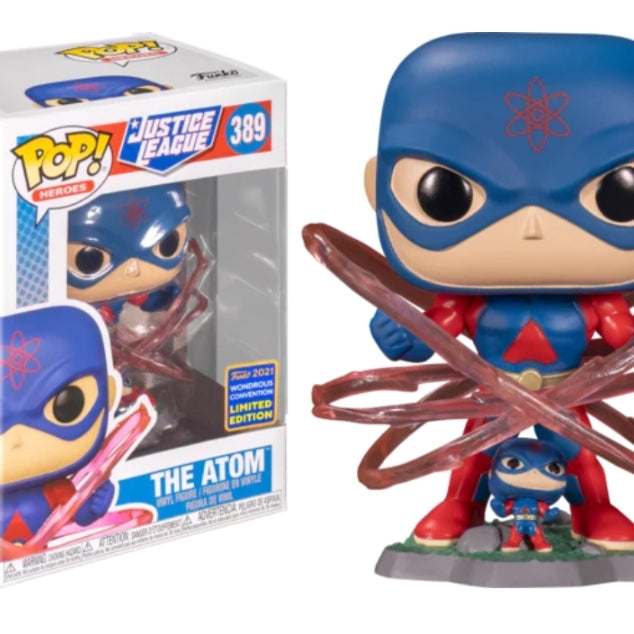 Funko Pop! Heroes Justice League The Atom #389 Funko Wondrous Convention 2021