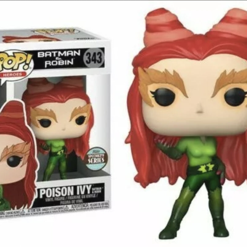 Funko Pop! Heroes Batman & Robin Poison IVY #343 Funko Specialty Series