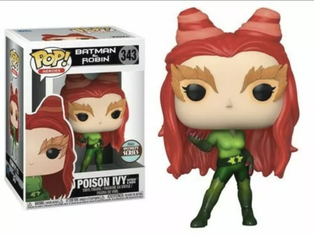 Funko Pop! Heroes Batman & Robin Poison IVY #343 Funko Specialty Series