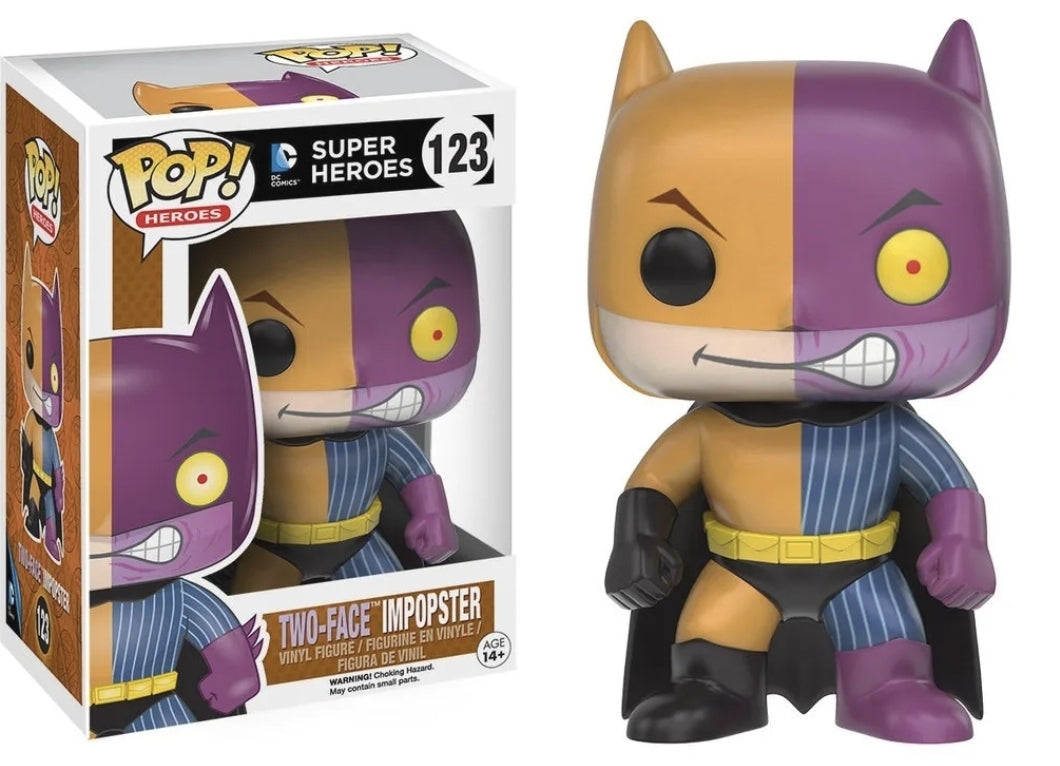 Funko Pop! Heroes DC Superheroes Two-Face Impopster #123