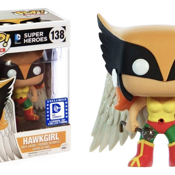 Funko Pop! Heroes DC Super Heroes Hawkgirl #138 DC Legion Of Collectors Exclusive