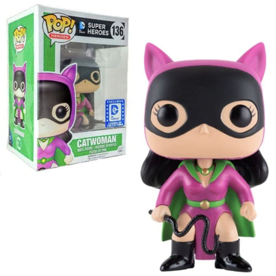 Funko Pop! Heroes DC Super Heroes Catwoman #136 Legion Of Collectors Exclusive