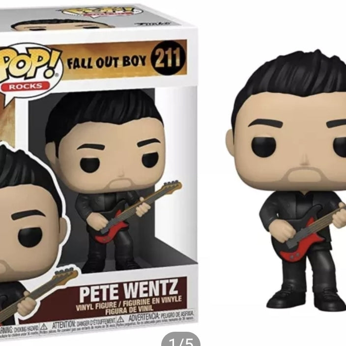 Funko Pop! Rocks Fall Out Boy Pete Wentz #211