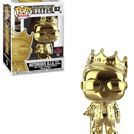 Funko Pop! Rocks Notorious B. I. G. With Crown #82 Toy Tokyo Exclusive