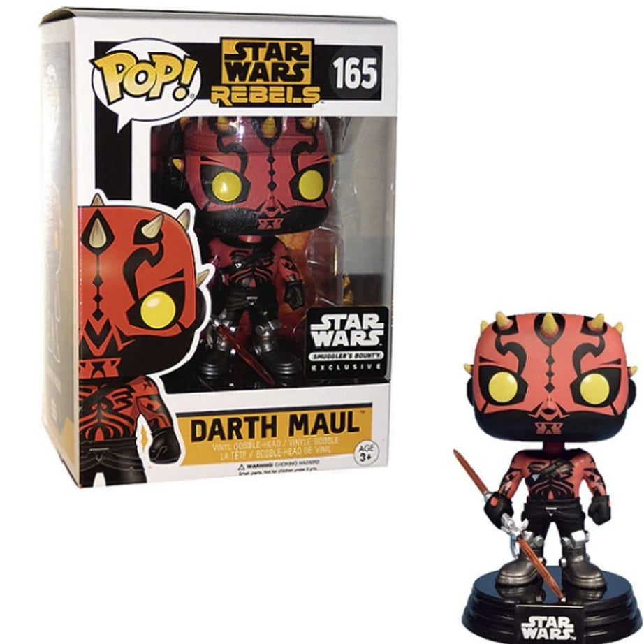 Funko Pop! Star Wars Rebels Darth Maul #165 Smuggler's Bounty Exclusive