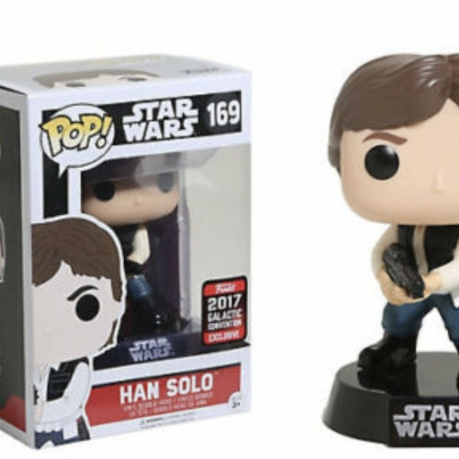 Funko Pop! Star Wars Han Solo #169 Galactic Convention 2017Exclusive