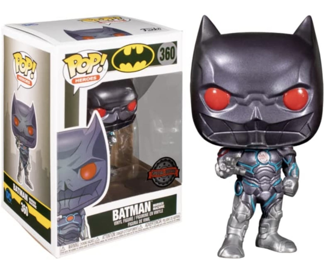 Funko Pop! Heroes Batman Earth - 44 Murder Machine #360 Special Edition Hot Topic Exclusive (Special Edition Sticker)