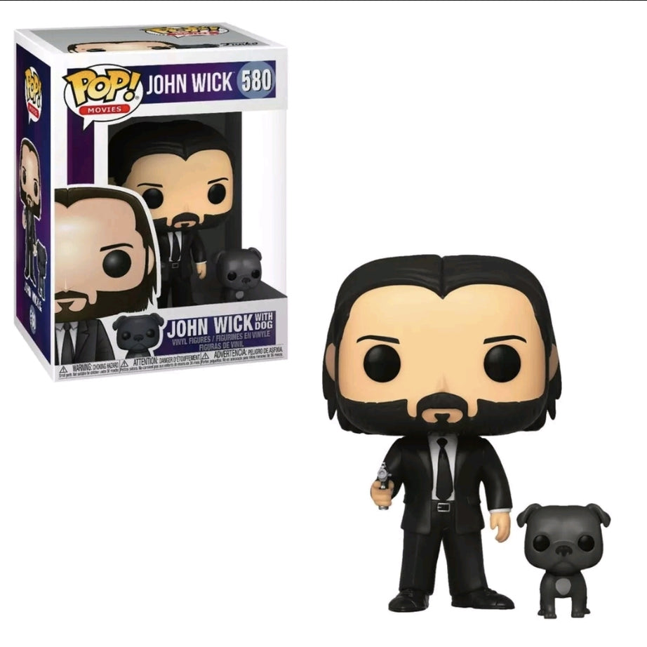 Funko Pop! Movies John Wick With Dog #580